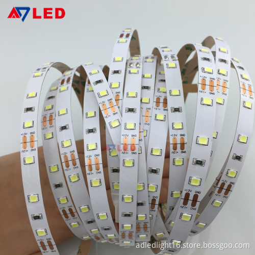 Adled Light dc12V SMD2835  60led/m 12W/m white color IP65 IP20 led strip for cosmetic display showcase